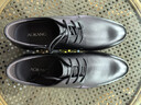 奥康（Aokang）皮鞋男英伦风秋季男鞋系带商务正装鞋男士低帮鞋子 黑色42码 实拍图