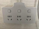 公牛（BULL）柔性转换插头/品字形一转六插座/无线转换/电源转换器 6位分控开关 晨雾白 Z97333 实拍图