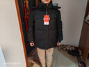鸭鸭（YAYA）羽绒服女2025最新款冬季小个子显瘦蓄热加厚保暖云感泡芙韩版外套 黑色 L (建议125-140斤) 实拍图