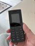 NOKIA新105 4G 全网通移动联通电信 老人老年按键直板学生儿童备用戒网手机 双卡双待  黑色 实拍图