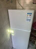 TCL116升迷你双门白色小冰箱 二级能效 节能低音 宿舍租房  两天不到一度电 高颜值冰箱 以旧换新 R116L5-B 实拍图