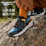 Skechers斯凯奇儿童户外鞋大童运动鞋透气旋钮搭扣童鞋男童跑鞋406433L 实拍图