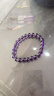 高冰透仿紫水晶手链乌拉圭高级手串招财转运男女款正品九紫离火 8mm 实拍图