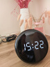小度智能闹钟音箱 Pro【超能小度】大屏数字显示 床头创意闹钟语音交互遥控家电音响 早教机故事机 实拍图