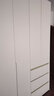 柏兴荣ENF级 新西兰松木圆弧衣柜家用卧室奶油风四六八门一门到顶大衣橱 0.6*2.0两门【孕婴ENF级实木】 实拍图