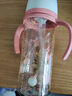 贝亲（Pigeon）自然成长翻盖直饮吸管 大童奶瓶330ml 经典款 18月+  AA278 实拍图