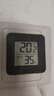 温度计湿度计室内干湿家用小米平替电子温湿度显示器迷你便携高精度壁挂式静音 迷你温湿度计/黑色 实拍图