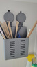 一卫（yweel）筷子收纳盒沥水壁挂式免打孔家用厨房勺子筷子筒筷笼筷子笼置物架 实拍图