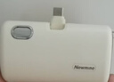 纽曼（Newmine）胶囊充电宝【3C认证|可上飞机】5000毫安时快充迷你口袋移动电源适用苹果17华为小米 T接头 奶茶色 实拍图
