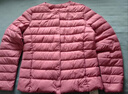 雪中飞羽绒内胆女轻薄羽绒服女短款新款内搭外穿修身 玫粉色 M (160) 实拍图