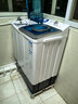 荣事达（Royalstar）半自动洗衣机10KG双缸双筒家用宿舍出租房双桶洗衣机大容量甩干机 以旧换新 白色 RP10030J 实拍图