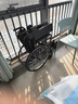 怡辉（YIHUI）轮椅瘫痪老人专用出行带坐便器轻便折叠便携式骨折手动家医用推车 实拍图