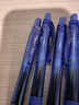 派通（Pentel ）BLN105按动蓝色中性笔高颜值0.5mm签字笔商务学生速干水笔水性笔文具 蓝杆蓝芯5支装 实拍图