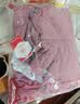 坦博尔羽绒服女短款秋冬连帽宽松保暖女士外套厚TD236356 粉黛红 170  实拍图