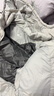 京东京造26春季运动御寒MAX连帽面包短款羽绒服三防保暖男外套 灰色 3XL 实拍图