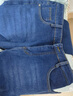 真维斯（Jeanswest）牛仔裤男2026春夏轻商直筒修身牛仔长裤男黑色常规38 实拍图