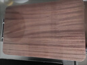 双枪乌金檀木整木菜板 百年龄砧板家用切菜案板抗菌实木菜板36*24*2.5 实拍图