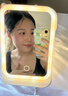 尚美德镜子化妆镜led带灯便携折叠桌面梳妆镜男女士补光镜旅行美妆镜 实拍图