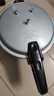 双喜 高压锅铝合金燃气电磁炉通用防爆家用压力锅22CM/6L【蒸格款】 实拍图