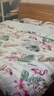 富安娜床笠四件套法兰绒保暖床笠被套冬季防静电双人加大床品230*229cm 实拍图