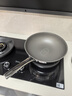 爱仕达（ASD）炒锅无氟涂层纯钛炒菜锅不锈钢家用钛锅防粘燃气电磁炉通用32cmZ1 实拍图
