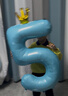 多美忆生日场景布置男孩数字生日气球道具氛围布置儿童派对装饰蓝色5 实拍图