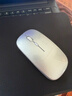 灵蛇（LINGSHE）M175充电无线蓝牙+2.4G双模款轻音鼠标 笔记本电脑  星空银 蓝牙+2.4G双模轻音版 实拍图