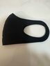 诺伯豪斯黑色防尘透气口罩高颜值聚氨酯网红明星同款保暖运动可水洗UPF50+ 实拍图