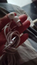 熙彼儿Type–c耳机有线入耳式typec高音质hifi游戏K歌语音通话适用于华为vivo荣耀小米红米oppo一加手机 冰川白【type-C扁口+送收纳盒】 实拍图