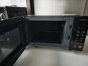 美的（Midea）家用变频微波炉平板式易清洁 800W微波速热 一键智能菜单 钻石背板 微晶面板加热20L（PM20M2） 实拍图