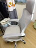 锦汐 电脑椅家用办公椅子靠背人体工学椅学习转椅老板座椅游戏电竞椅 【可后躺+踏脚+乳胶】白框灰网 实拍图