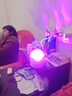 爆款北极光投影灯台灯星空灯卧室浪漫情调房间顶极光氛围暖光灯睡眠礼物男女实用直播卧室投影灯 极光16色炫彩呼吸投影氛围灯（基础非遥控款） 实拍图