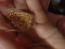 御邪足金999转运珠2mm定制黄金手链diy配饰转运珠3d硬足金 2mm光面金珠（预售） 实拍图