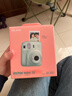 INSTAX富士instax立拍立得 一次成像相机 mini12（mini11升级款）薄荷绿 实拍图
