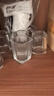 品喻（PINYU）白酒杯家用玻璃酒杯啤酒一口杯烈酒杯二两洋酒杯方形70ml小号6个 实拍图