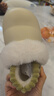 babycare儿童拖鞋冬季可拆卸防水室内家居宝宝棉拖鞋秋冬 月光石蓝 150mm 实拍图