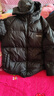 雪中飞25年秋冬新款羽绒服男女短款连帽时尚面包服90绒加厚保暖外套 实拍图