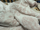 无印良品A类牛奶绒被套单件 法兰绒雕花绒单人冬季被套被罩 150*200cm 实拍图