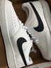耐克男子透气平底运动鞋春低帮板鞋NIKE COURT VISION LOW DH2987 101白色/黑/白色 42 实拍图