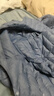 鸭鸭（YAYA）2025秋冬新款轻薄羽绒服男士内胆短款休闲百搭鸭绒保暖外套K 雾霾蓝色 M 实拍图