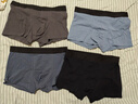 京东京造10A抑菌男式内裤男纯棉平角内裤大码男生四角短裤衩4条XL 实拍图