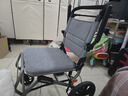 鱼跃(yuwell)手动轮椅车1100A折叠老人轻便便携式手推车旅行可上飞机 实拍图