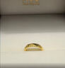 周生生新年黄金戒指 足金Amore女款开口戒女生礼物78036R 计价 3.7克 实拍图