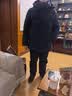 雅鹿中老年羽绒服男加厚2026新款爸爸冬装中长款保暖防寒冬季外套 实拍图