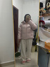 森马（Semir）羽绒服女冬90绒子短款三防花苞帽25高蓬防风连帽外套109725113028 实拍图