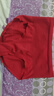 高腰无痕舒适收腹裤蚕丝底裆轻塑裤塑身提臀内裤女 红色 2XL 【140-160斤】 实拍图