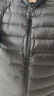 京东京造【air+零压排骨羽绒】轻薄羽绒服男外套冬90鸭绒立领  曜石黑XL 实拍图