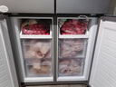 海尔（Haier）「家宴系列」539L十字门母婴冰箱黑金净化抗菌一级变温风冷无霜大容量BCD-539WGHTDEDH9U1国家补贴 实拍图