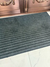 墨斗鱼条纹防滑地垫地毯入户门口蹭灰除尘抗污80*120cm 实拍图