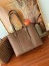 viney牛皮包包女包大容量托特包单肩包手提包生日情人节礼物送女友老婆 实拍图